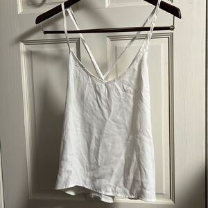 Hollister white tank